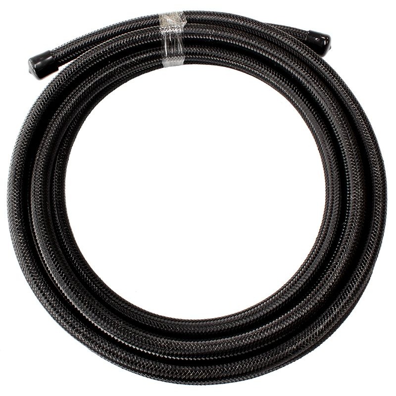 Aeroflow 100 Series Black Stainless Steel Braided Hose -10AN AF100-10-30MBLK