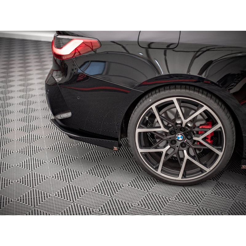 Street Pro Rear Side Splitters + Flaps BMW 4 M-Pack G22 Maxton Design